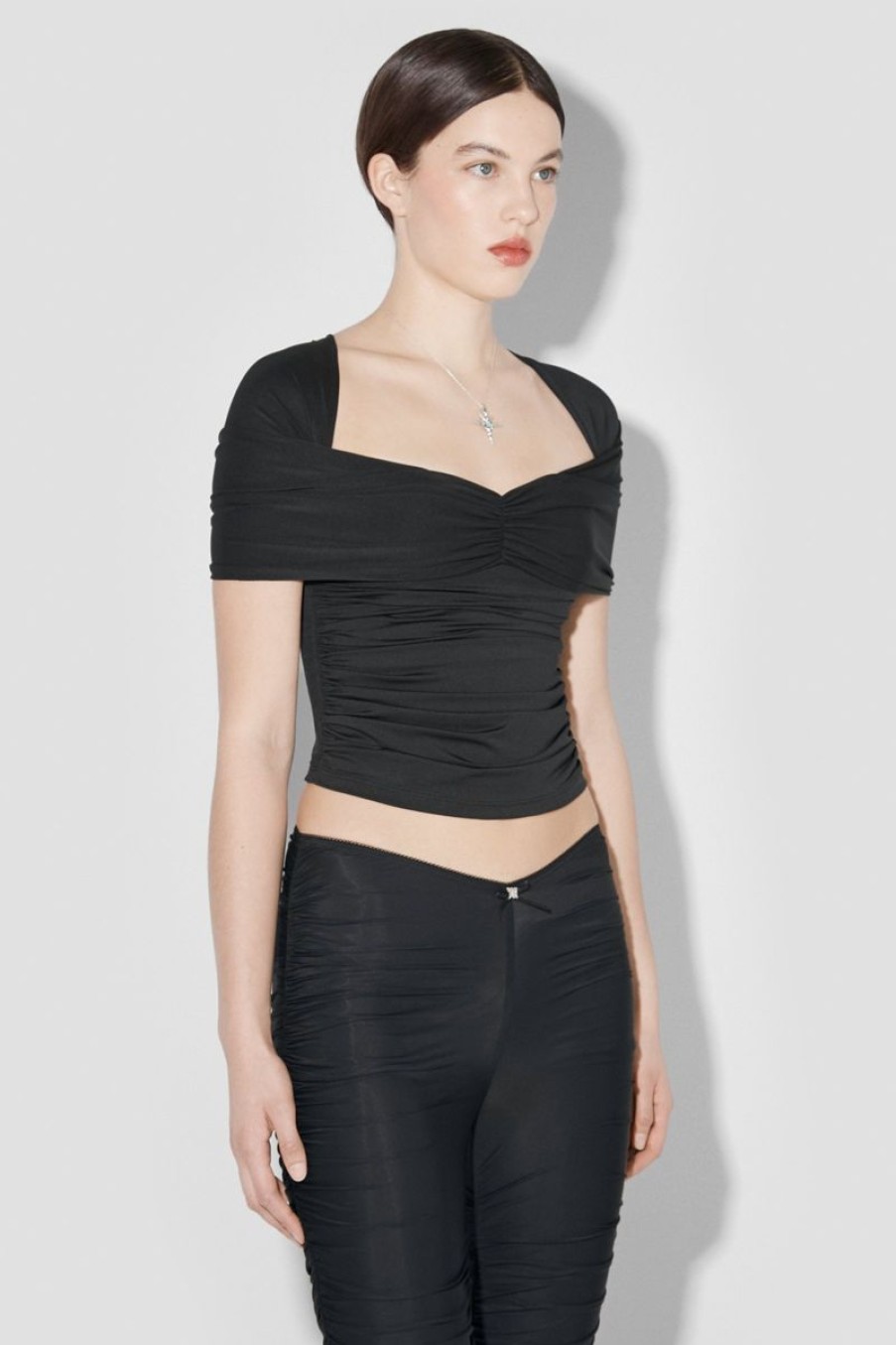 MISBHV Draped T-Shirt Black Wholesale