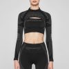 MISBHV Sport Shrug Longsleeve Muted Black Hot