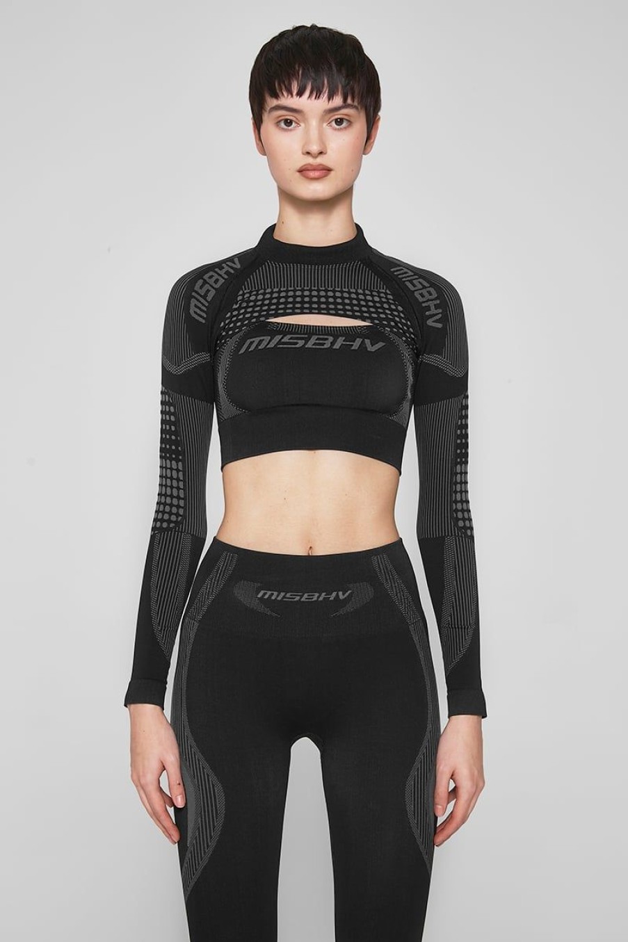 MISBHV Sport Shrug Longsleeve Muted Black Hot