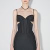 MISBHV Corset Mini Dress Black Hot