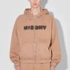 MISBHV Community Zipped Hoodie Vintage Brown Best