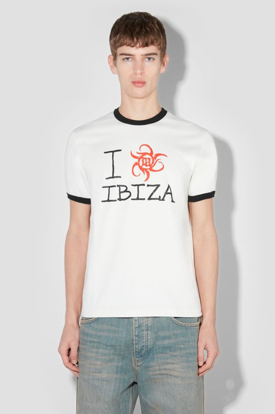 MISBHV I Love Ibiza T-Shirt Coconut New