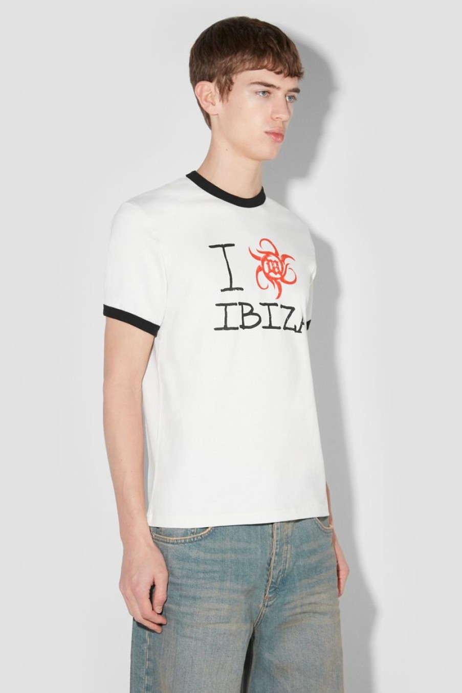 MISBHV I Love Ibiza T-Shirt Coconut New